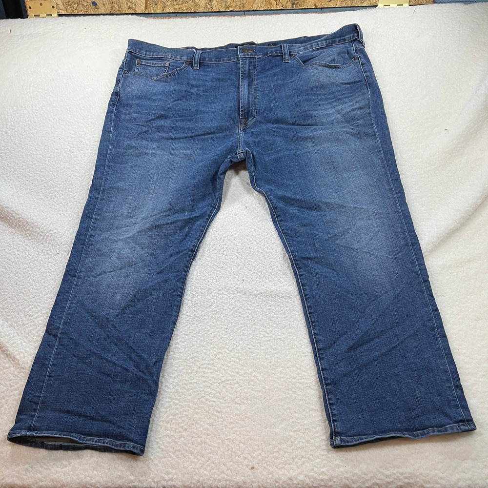 Lucky Brand Jeans Mens 50x30 Blue 181 Relaxed Straight 7Y10087 Denim Pants